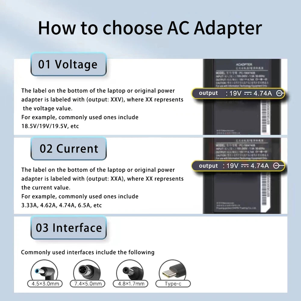 Chargeur adaptateur secteur 65 W 19,5 V 3,33 A pour HP Pavilion x360 15, Zbook 15 14u 15u G3 G4 G5, Blue Tip 15-f111dx 15-f211wm