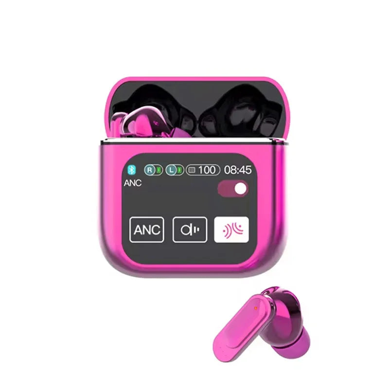 Écouteurs sans fil SE60 Bluetooth 5.4 avec écran LED, casque de jeu, casque de sport, son Hi-Fi, faible latence
