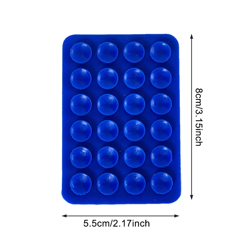 Ventouse en silicone pour fixation de téléphone portable, ventouse adhésive en caoutchouc de silicone pour fixation fixe