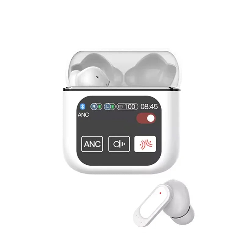 Écouteurs sans fil SE60 Bluetooth 5.4 avec écran LED, casque de jeu, casque de sport, son Hi-Fi, faible latence