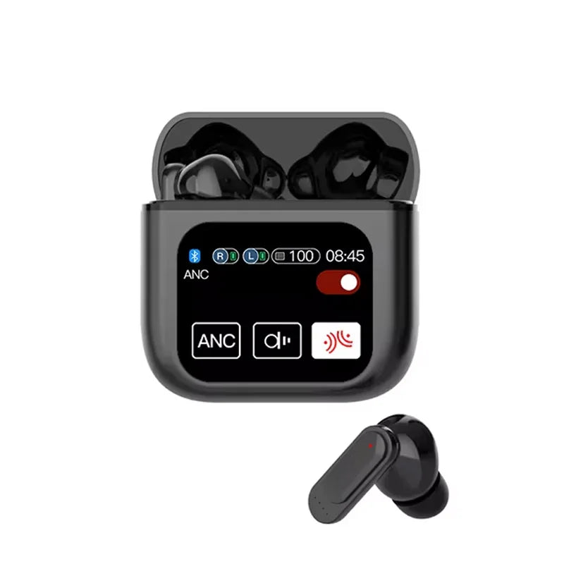 Écouteurs sans fil SE60 Bluetooth 5.4 avec écran LED, casque de jeu, casque de sport, son Hi-Fi, faible latence