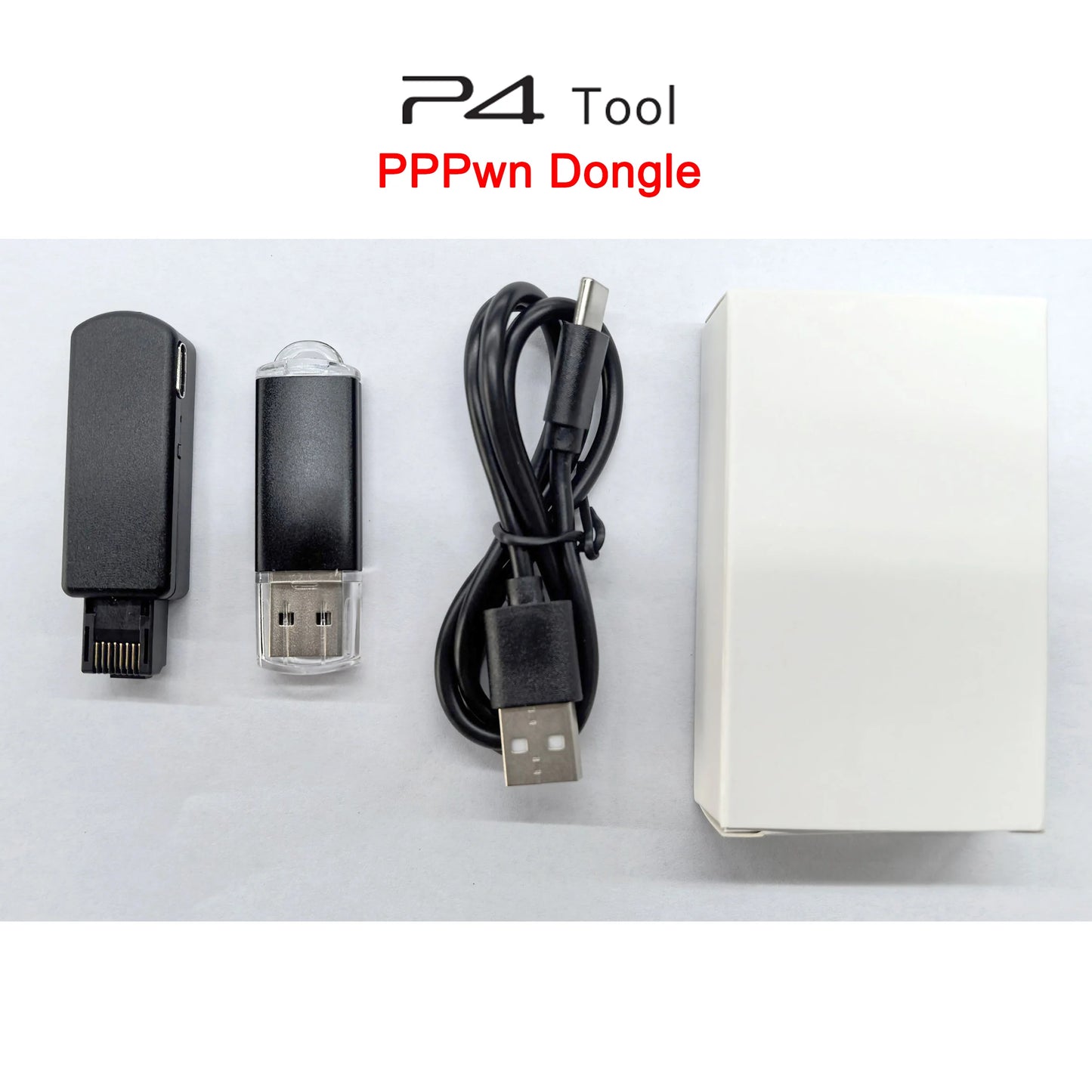Kit de modification d'outils JB One-Key, clé USB avec câble Ethernet Type-C, adaptateur USB JB pour système PS4/PS4 Pro/PS4 Slim FW 9.0-11.0