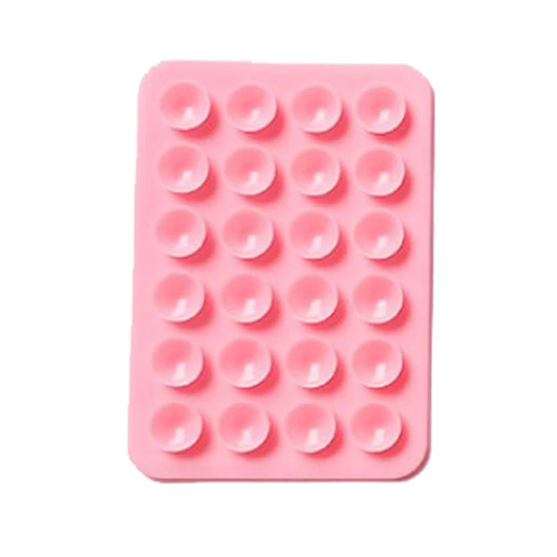 Ventouse en silicone pour fixation de téléphone portable, ventouse adhésive en caoutchouc de silicone pour fixation fixe