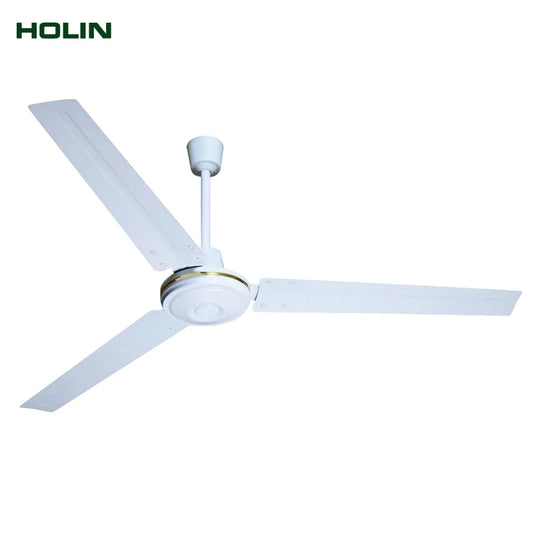 Ventilateur de plafond industriel de luxe Homestead à 3 pales, 56 pouces, 1400 mm, 65 W, refroidissement par air, Oman, Ghana, Afrique 