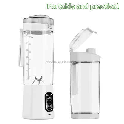 Mixeur à milkshakes 700 ml, grande capacité, USB, portable, pour extérieur, bureau, maison, camping-car, voiture 