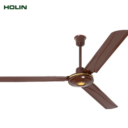 Ventilateur de plafond industriel de luxe Homestead à 3 pales, 56 pouces, 1400 mm, 65 W, refroidissement par air, Oman, Ghana, Afrique 