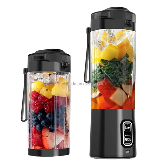 Mixeur à milkshakes 700 ml, grande capacité, USB, portable, pour extérieur, bureau, maison, camping-car, voiture 
