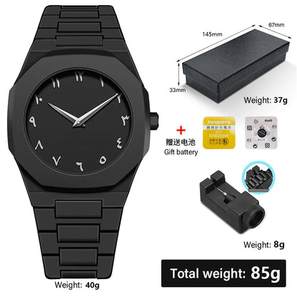 Montre à quartz minimaliste pour homme, décontractée, légère, bracelet en plastique, étanche, sport, affaires, horloge créative 