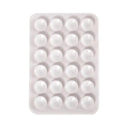 Ventouse en silicone pour fixation de téléphone portable, ventouse adhésive en caoutchouc de silicone pour fixation fixe 